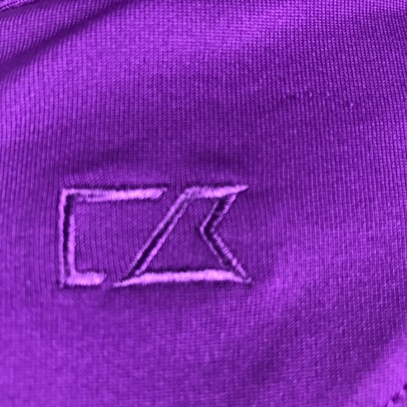NWT. CB Cutter & Buck Purple Polo. Size M. - Picture 5 of 8